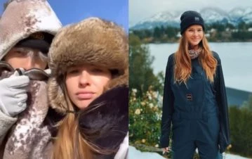 ¡Viaje al pasado! Las insólitas fotos de “viaje de egresados” de la China Suárez y Rusherking en Bariloche