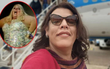 Costa mostró su increíble cambio físico: "100 kilos y la vida en el medio"