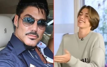 La exótica foto de Ricardo Fort nunca antes vista que mostró su hijo Felipe