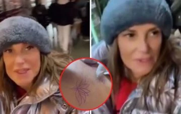 Los significativos tatuajes que se hizo Fernanda Callejón tras separarse de Ricky Diotto