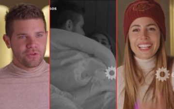 El video del primer beso entre Majo Martino y Loco Loccisano que confirma su romance