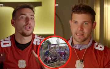 El video de la salvaje agresión de Martín Salwe a Locho por hacer trampa en El hotel de los famosos