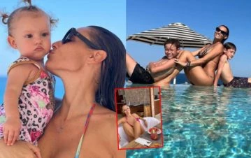 El álbum de las vacaciones a puro canje de Pampita en Ibiza: “¡Estas playas soñadas!”