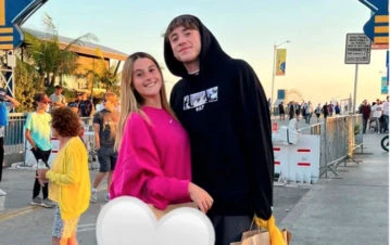 Las vacaciones de Paulo Londra y su nueva novia en los Estados Unidos