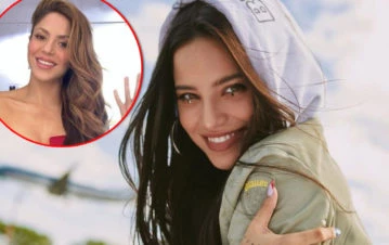 El video de Emilia Mernes imitando a Shakira que causó furor