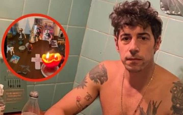 ¡Exclusivo! Esteban Lamothe mostró el rincón más especial de su casa: “Acá rezo y...”