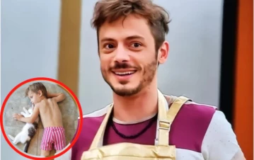 El gran parecido de Tomás Fonzi y su hijo tras la foto que publicó el actor