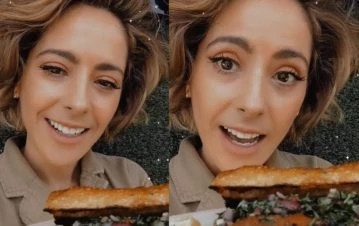 El insólito video con el que Victoria Vanucci vende su "choripán vegano" en los Estados Unidos