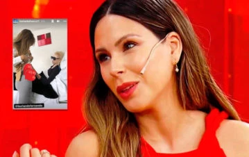 Barby Franco compartió la impensada forma en que su suegra, la mamá de Burlando, se enteró de su embarazo