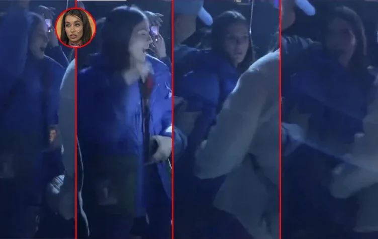 La China Suárez festejó delante de María Becerra