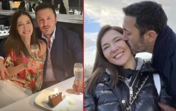 Cristina Pérez mostró cómo fue el romántico festejo de su cumpleaños 49 junto a su novio galán