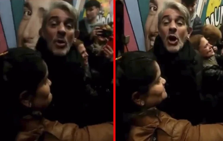 Pablo Echarri fue escrachado y reaccionó mal