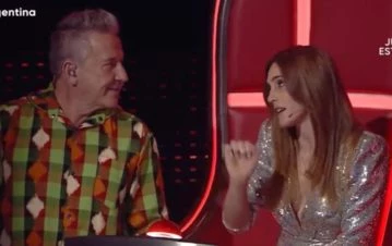 La Sole descolocó al estudio de La Voz con un inesperado chiste: "Acá en Argentina..."