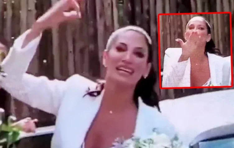 Se casó Silvina Escudero