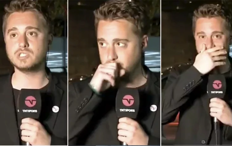Periodista de TNT se tragó una mosca en vivo