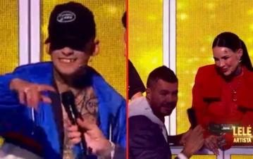 L-Gante reveló lo que habló con Cande Tinelli e hizo enojar a Marcelo