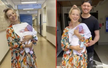 Luisana Lopilato mostró un conmovedor video de cómo fue el nacimiento de su hija Cielo