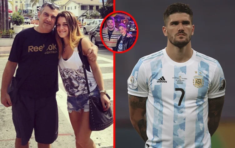 El papá de Camila Homs criticó a De Paul