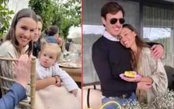 Pampita mostró el cumpleaños de un año de Anita que hizo en su casa de Nordelta