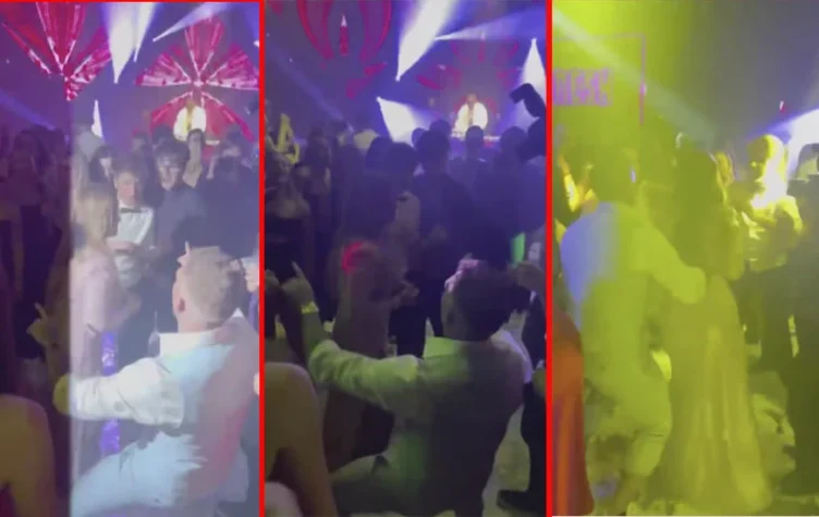 El Polaco y Karina protagonizaron un momento tenso en el cumple de su hija Sol