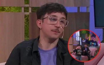 El incómodo momento de Rodrigo Noya al aire cuando su hijo lo mandó al frente con su novia