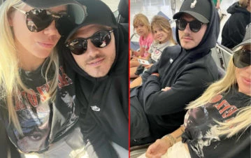 A dónde se fueron de viaje juntos Wanda y Mauro Icardi tras los rumores de divorcio