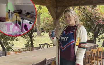 Se filtró la foto del lavadero donde Wanda Nara hace dormir a su empleada en la mansión de Italia