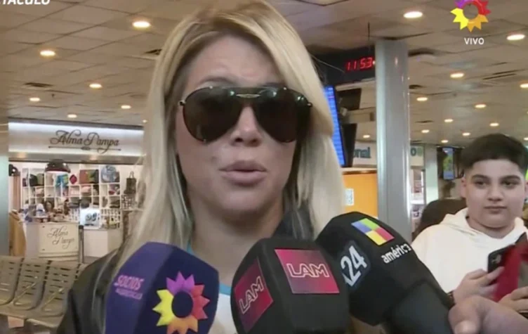 Wanda Nara se fue del país en medio de otro escándalo