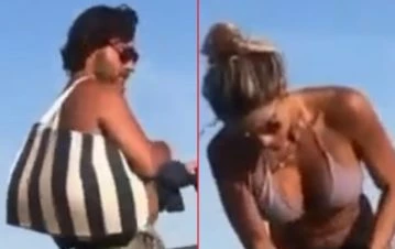 Captaron infraganti a Diego Torres junto a su nueva novia en las playas de Francia