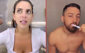 Belu Lucius estalló de celos con su marido y lo tildó de “gato”: "Sos un..."