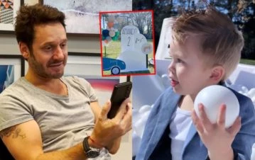 Por qué Benjamín Vicuña no estuvo en el cumpleaños de su hijo Amancio