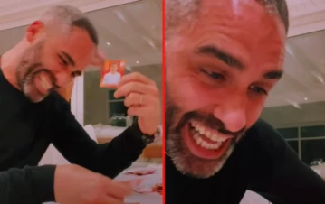 La reacción del Pollo Álvarez cuando le tocó la figurita de Lionel Messi para el álbum del Mundial