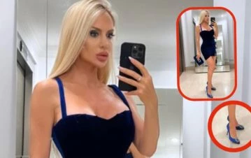 Luciana Salazar usa los exclusivos zapatos de la actriz de Sex and the city: “Cuestan 1.833 dólares y vienen de…”