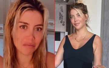 Cómo es el lujoso bolso en el que Wanda Nara transporta a su perrita por Europa