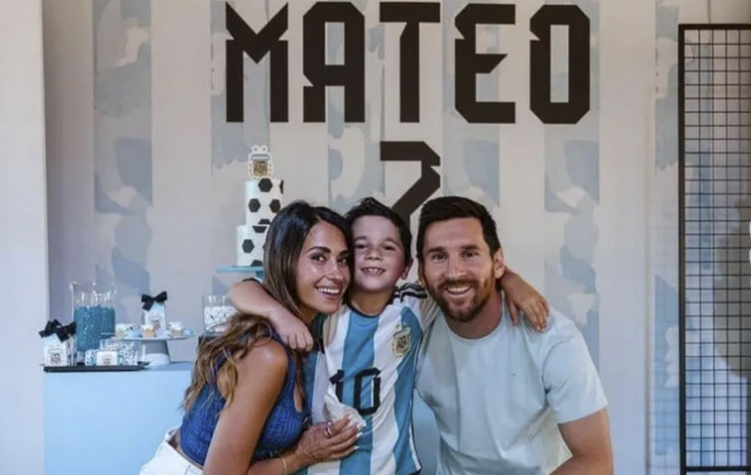 Así fue el espectacular festejo de 2 años de Mateo, hijo de Lionel Messi y  Antonella Roccuzzo