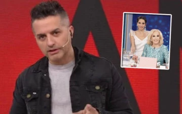 Angel de Brito explotó contra Juana Viale por quedarse con los almuerzos de Mirtha: "Una falta de respeto"