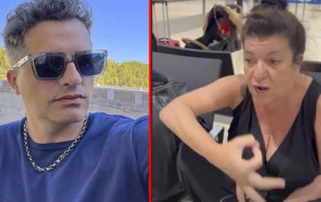 La pesadilla de Angel de Brito y Andrea Taboada varados en el Aeropuerto de Roma sin comida, ducha ni cama