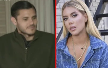 Mauro Icardi, acusado de ejercer violencia de género contra Wanda Nara: "Ella se quiere separar y él la..."