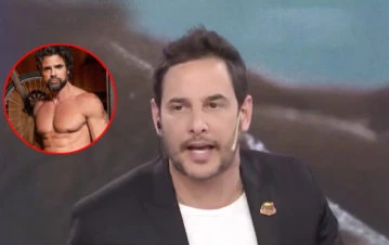 El comentario subido de tono de Rodrigo Lussich ante una foto de Luciano Castro desnudo