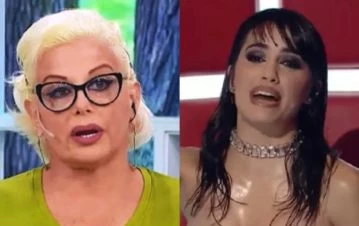 Lali Espósito se burló del programa de Carmen Barbieri por comerse una fake que la involucraba: "Media pila che"