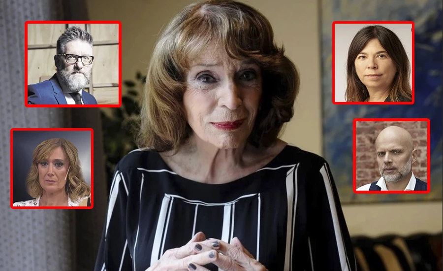 Los famosos despidieron a Magdalena Ruiz Guiñazú