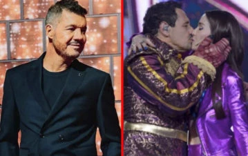 Los besos de Oreiro y Ricardo Mollo no le alcanzaron a La Máscara: Tinelli la superó por primera vez