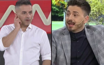 El picante cruce de Pampito y Angel de Brito que incluyó a Tinelli y a otros periodistas: "Le pegó el viejazo"