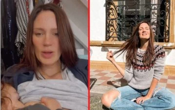 Paula Chaves contó cuál es el apodo que le puso su hija menor: "Años enteros de colecho para esto"
