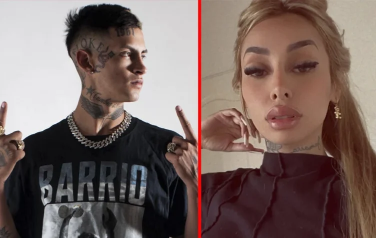 Tamara Báez fue acusada de ejercer violencia de genero contra L-Gante