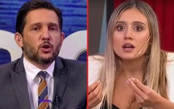 El fuerte cruce en vivo entre Germán Paoloski y Morena Beltrán: “No me hagas cara”