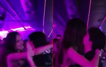 El video de Juanita Tinelli a los besos en un boliche