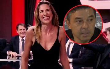 La fuertísima equivocación de Alina Moine al hablar del River de Marcelo Gallardo