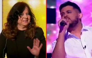 Mariano Bustos, participante de Canta Conmigo Ahora, fue elogiado por Celeste Carballo