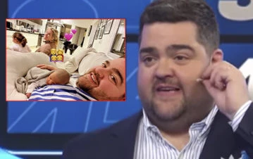 La preocupación de Darío Barassi: su beba de un mes fue internada y se ausentará de 100 argentinos dicen